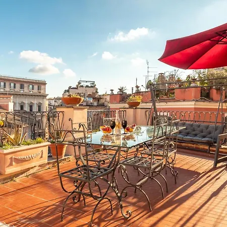 Rooftop Campo Dei Fiori Apartment Rome