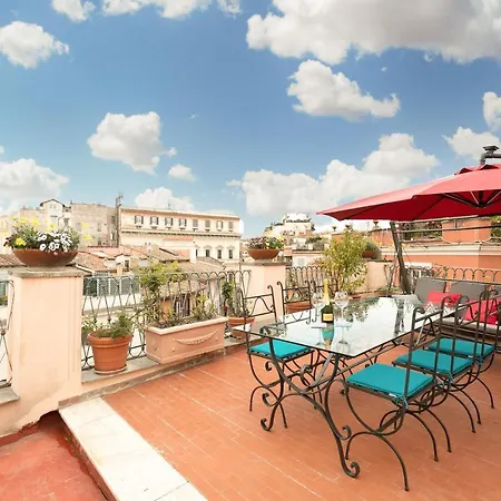 Rooftop Campo Dei Fiori דירה רומא